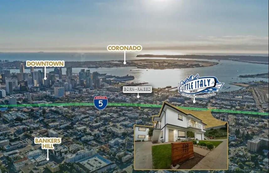 Perla D'Italia -1Br- Free Driveway Parking -1 Car Apartment San Diego Ngoại thất bức ảnh